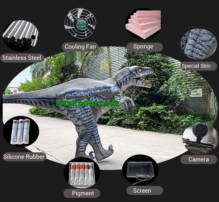 Dinosaur costume Materials