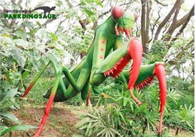 Miško puošmena Realistiška milžiniška vabzdžių statula